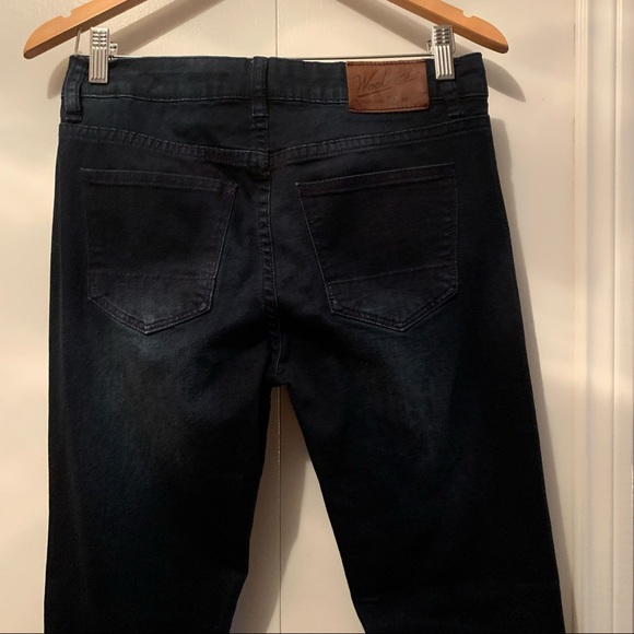 Woolrich Dark Wash Blue Mid-Rise Skinny Jeans - Picture 5 of 12